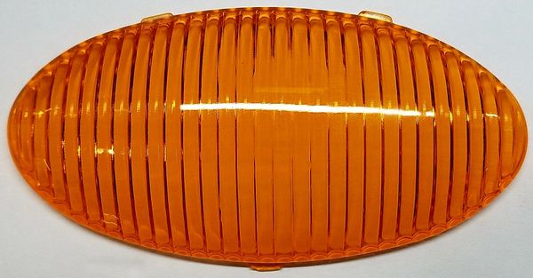 Porch Light Replacement Oval Amber Lens 1P-P40-A