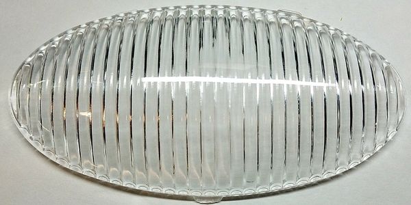 Porch Light Replacement Oval Clear Lens 1P-P40-C