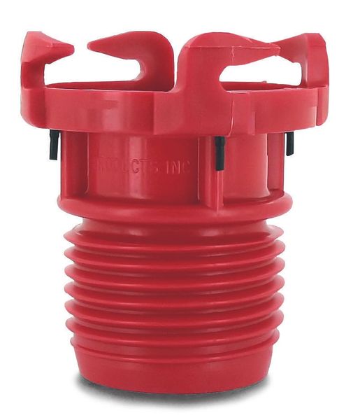 Valterra EZ Coupler Valve Adapter, Red, Carded, F02-3101