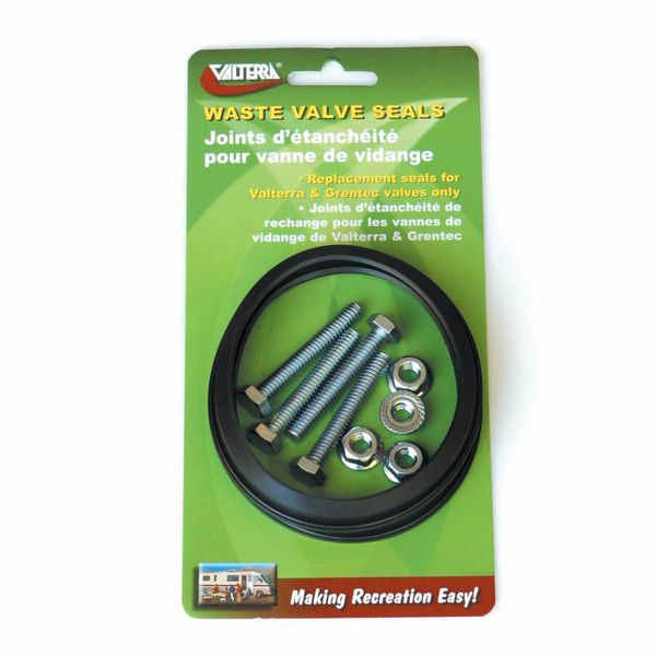 Valterra Valve Seals, 3″ with Hardware, 2 Per Card, T1003-7VP