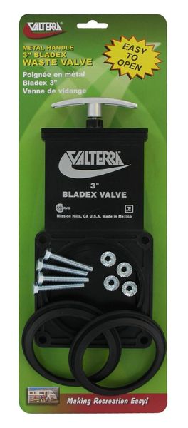 Valterra 3" Waste Valve with Metal Handle T1003VPM