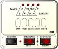KIB Electronics Monitor Panel Model M25-2-3HWL Repair / Installation Kits