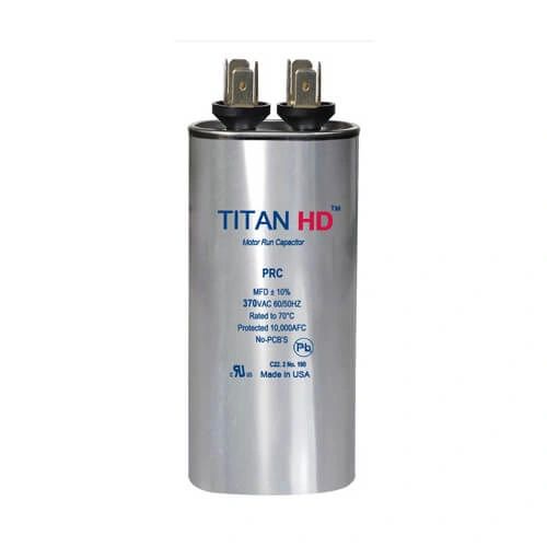 Fan Motor 5 MFD / 370V Round Run Capacitor