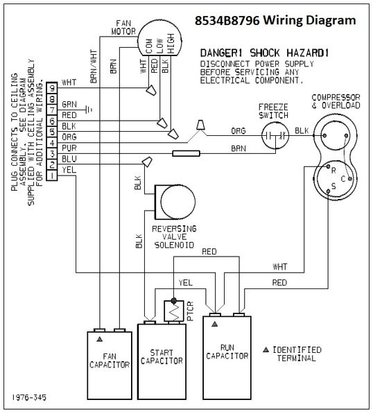 Coleman Heat Pump Model 8534B8796 Capacitor Kit | pdxrvwholesale