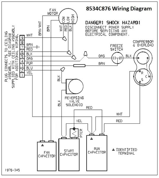 Coleman Heat Pump Model 8534C876 Capacitor Kit | pdxrvwholesale