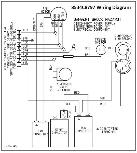 Coleman Heat Pump Model 8534C8797 Capacitor Kit | pdxrvwholesale