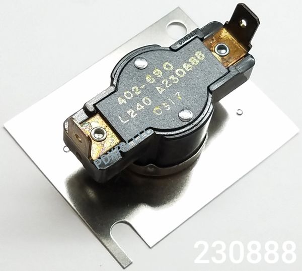 Suburban Furnace Limit Switch, 240°, 230888