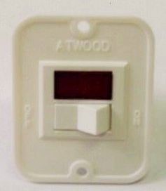 Atwood Water Heater Switch Kit, White, 91859