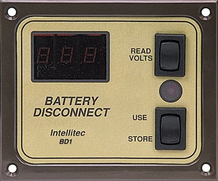 Intellitec Battery Disconnect Panel, BD1, 01-00066-001