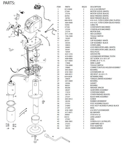 Barker Jack VIP 3000 Rebuild Kit