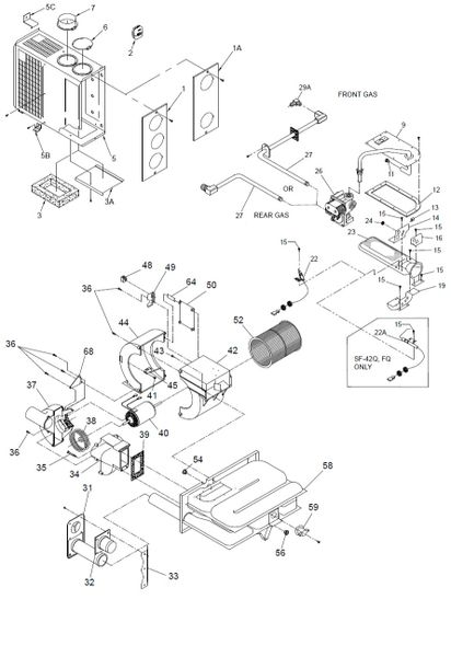 Suburban Furnace Model SFV-35Q Tune-Up Kit