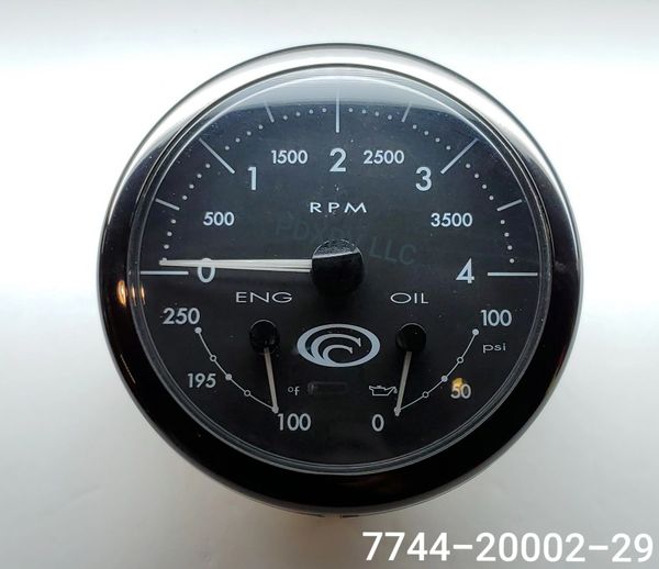 Medallion 3 In 1 Dash Gauge 7744-20002-29