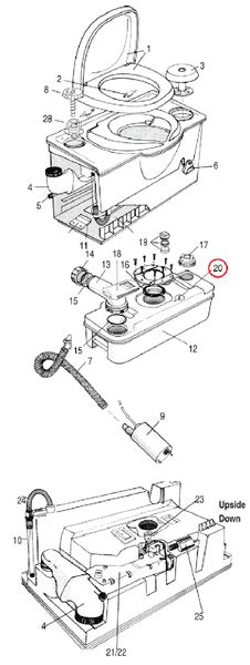 Thetford C402 Parts