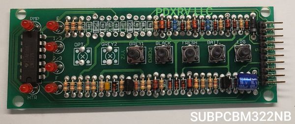 KIB Electronics Replacement Board Assembly SUBPCBM322NB