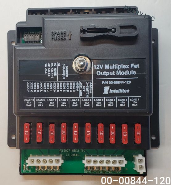 Intellitec 12V Multiplex FET Output Module 00-00844-120 