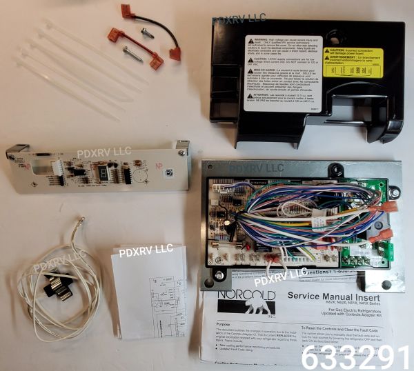 Norcold Refrigerator Board Kit w/ Controls Adapters 633291