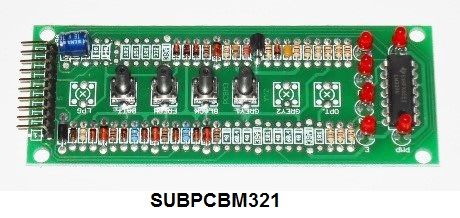 KIB Electronics Replacement Board Assembly SUBPCBM321
