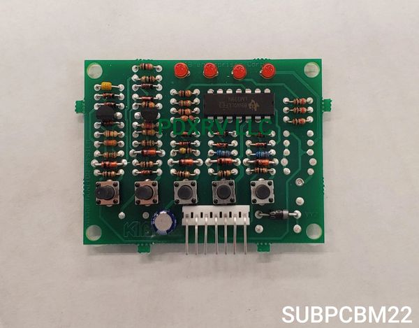 KIB Electronics Replacement Board Assembly, M22 And M24 Series, SUBPCBM22