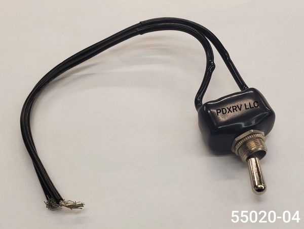 PVC Coated Momentary On / Off Toggle Switch 55020-04