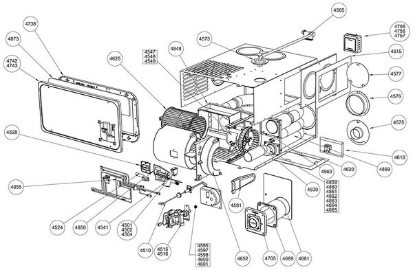 Dometic Furnace Model DFMD30141 Parts | pdxrvwholesale