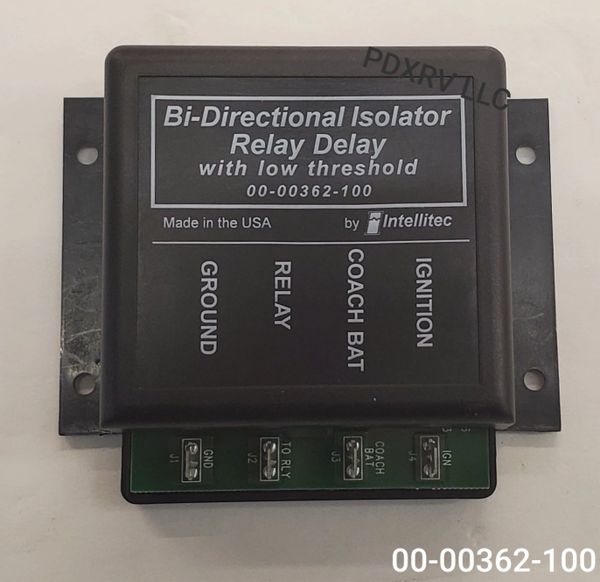 Intellitec Bi-Directional Isolator Relay Delay w/ Low Threshold 00-00362-100