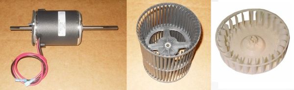 Suburban Furnace Model SF-30FQ Blower Motor / Blower Wheel / Combustion Wheel Kits