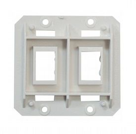 White Double Contoured Switch Assembly Base AH-FLR-2-1