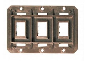 Brown Triple Contoured Switch Assembly Base AH-FLR-3-2