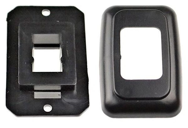 Single Base and Plate Contour Wall Plate Assembly PB3115