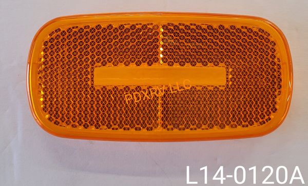 Marker Light Lens, Amber, L14-0120A