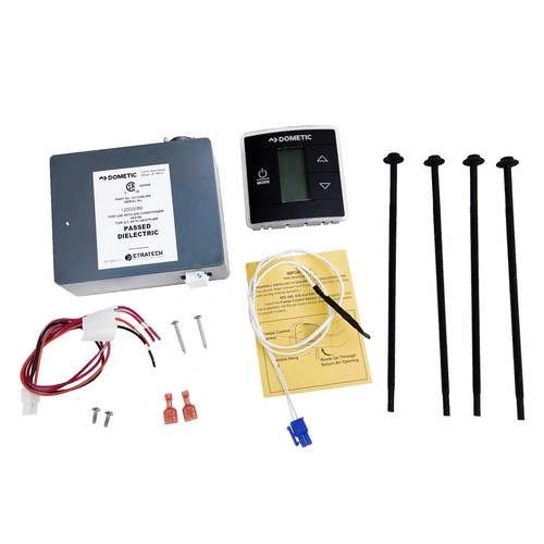 Dometic Single Zone CT T-Stat w/ Control Board Kit, Cool/Furnace/Heat Pump, 3316234.716 - Black