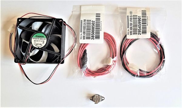 Dometic Refrigerator Fan And Thermal Disc Kit 3312986.320