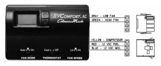 Coleman Thermostat, Digital, Cool Only 8330-3462