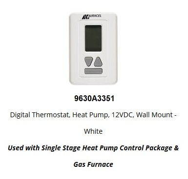 Coleman Thermostat, Digital, Heat / Cool / Heat Pump, 9630A3351