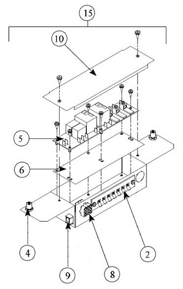 Coleman Air Conditioner Control Box 8330-5571