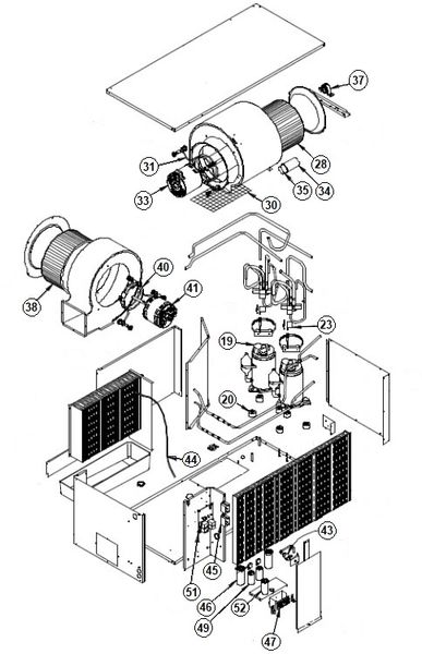 Coleman Basement Heat Pump Model 6535 Capacitor Kit