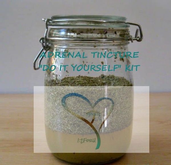 Adrenal Tincture DO IT YOURSELF KIT