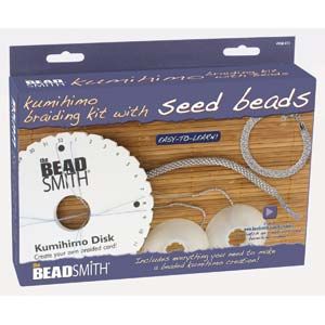 Kumihimo Braiding Kit with Seed Beads