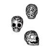 Skull Bead 2.5mm Horizontal Hole/ea