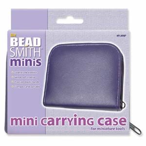 PLMNP Purple Mini Leatherette Case/ea