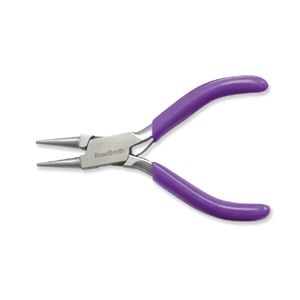 Mini Roundnose Pliers w/spring lap joint