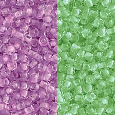 2724 Glow In The Dark - Dark Pink/Green Pink /10g