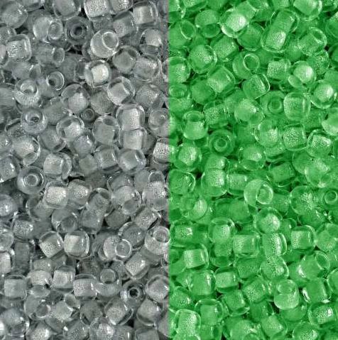 2725 Glow In The Dark - Gray Crystal/Bright Green