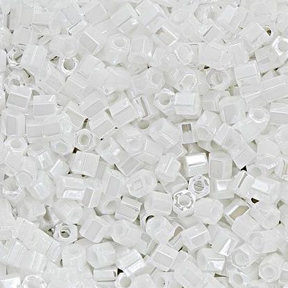 HC-420 Hex Cut White Luster