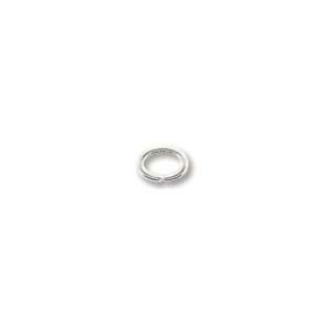 3x4mm Oval Jump Ring S/P-144/bg