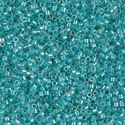 DB0079 Delica Lined Aqua Blue AB/8g