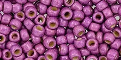 11/0 PF495A Toho PermaFinish Matte Galv Sugar Plum/30g