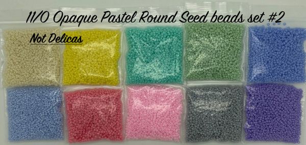 11/0 Op Pastel Set #2/choose 14 or 30g