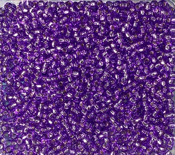 11/0 25 S/L Dyed Amethyst/30g