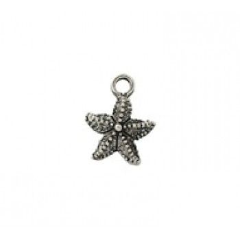 Small Star Fish 17x15mm Quest Beads & Cast™ Antique Pewter/ea
